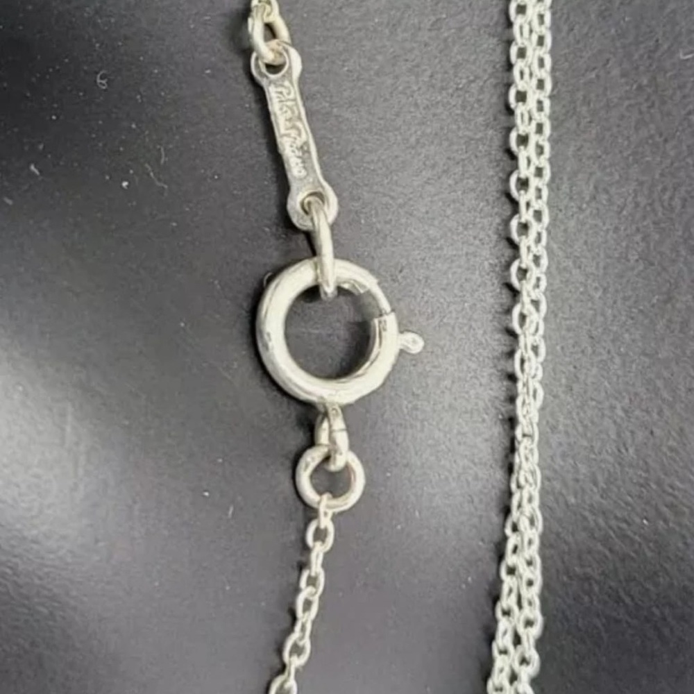 Tiffany & Co. Silver Moon Necklace - Picture 8 of 11